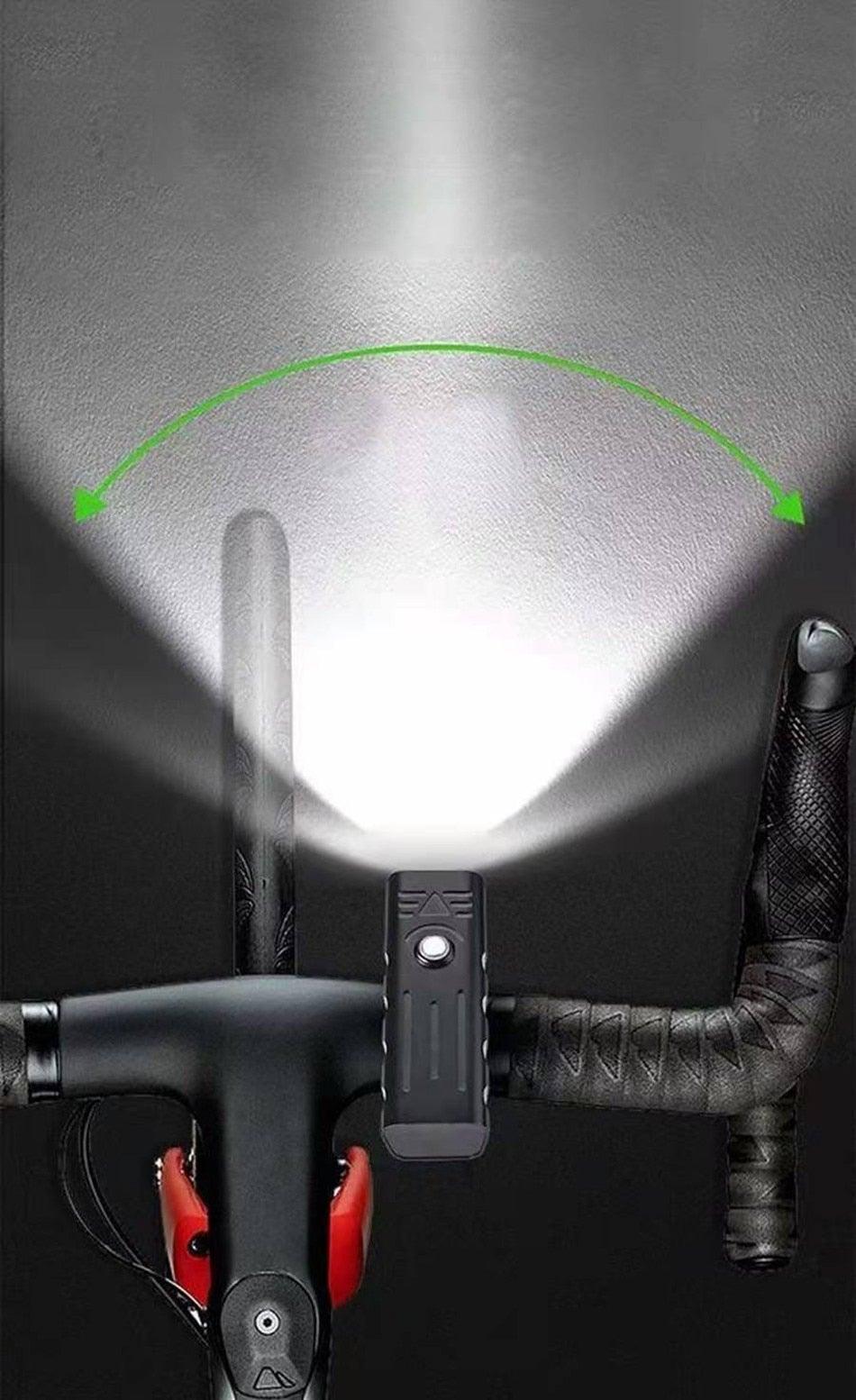 3-LED Rechargeable Bike Headlight