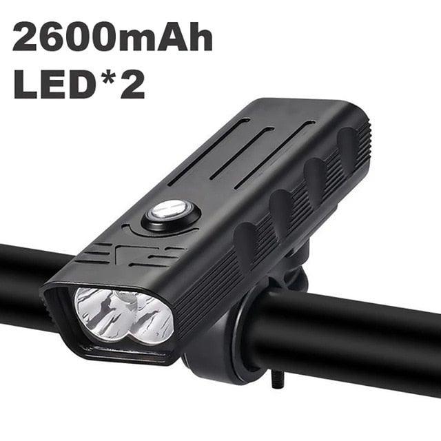 3-LED Rechargeable Bike Headlight