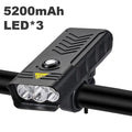 3-LED Rechargeable Bike Headlight