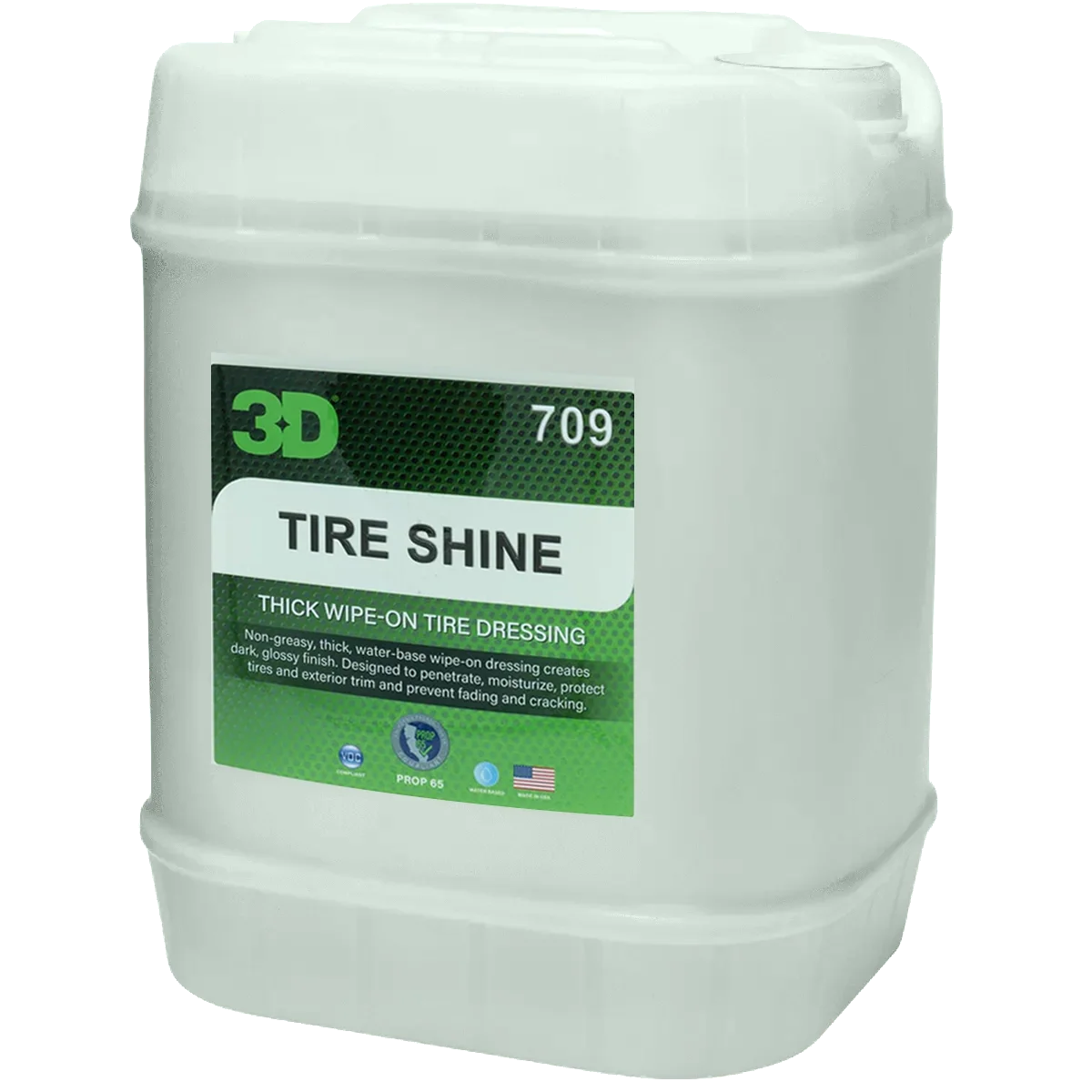 3D TIRE SHINE 5 GALLON